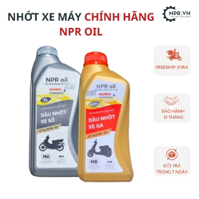Dầu nhớt xe ga NPR OIL 